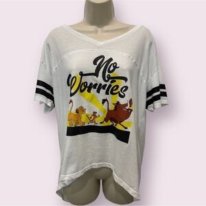 Official Lion King No Worries Shirt Size XXL